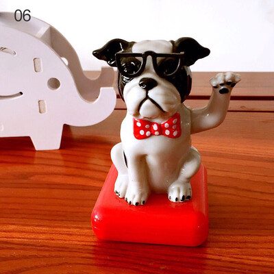 1pcs Cute Car Ornament ABS Solar Powered Shaking Swing Head Dog Lovely cartoon dog design Automobile Decoration Dashboard Toys
1pcs Cute Car Ornament ABS Solar Powered Shaking Swing Head Dog Lovely cartoon dog design Automobile Decoration Dashboard Toys