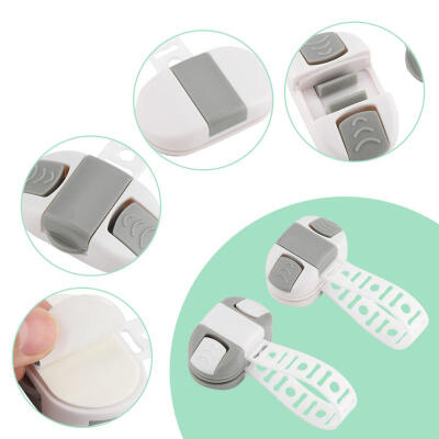 Greensen 2PcsSet Cabinet Toilet Lock Baby Safety Care Self-Adhesive Locks Anti Pinch Hand Protect
Greensen 2PcsSet Cabinet Toilet Lock Baby Safety Care Self-Adhesive Locks Anti Pinch Hand Protect