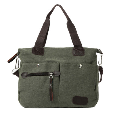 Men Womens Canvas Handbag Large Capacity Travel Crossbody Bag Shoulder Bag Outdoors
Men Womens Canvas Handbag Large Capacity Travel Crossbody Bag Shoulder Bag Outdoors