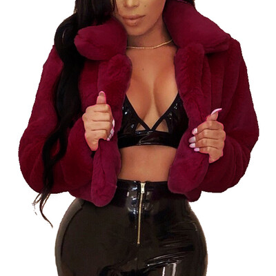 Toponeto Fashion Women Coat Fluffy Fleece Turn-down Collar Faux Fur Top Short Loose Coat
Toponeto Fashion Women Coat Fluffy Fleece Turn-down Collar Faux Fur Top Short Loose Coat