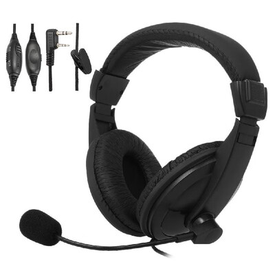 PTT VOX Earpiece with Microphone Walkie Talkie Headset Over Ear Radio Headphones Noise Reduction Two Pin Plug for Motorola Two W
PTT VOX Earpiece with Microphone Walkie Talkie Headset Over Ear Radio Headphones Noise Reduction Two Pin Plug for Motorola Two W