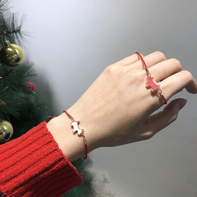 East Gate Korean Jewelry Double-sided Dog Red Rope New Year Lucky Bracelet Fashion Temperament Transfer Hand Rope
East Gate Korean Jewelry Double-sided Dog Red Rope New Year Lucky Bracelet Fashion Temperament Transfer Hand Rope