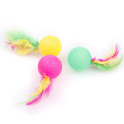 4Pcs Pet Toy Latex Balls Colorful Chew For Dogs Cats Puppy Kitten Soft Feather Plastic Ball
4Pcs Pet Toy Latex Balls Colorful Chew For Dogs Cats Puppy Kitten Soft Feather Plastic Ball