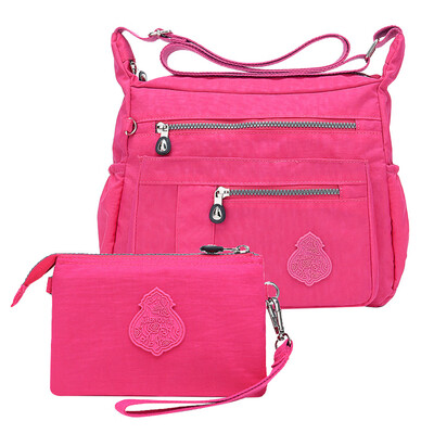 Tailored Women Nylon Shoulder Bag Waterproof Elegant Daily Shopping Handbag Two-piece Set
Tailored Women Nylon Shoulder Bag Waterproof Elegant Daily Shopping Handbag Two-piece Set