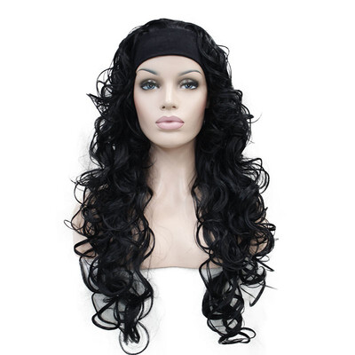 StrongBeauty Long 34 Womens Wigs Hairpiece Curly with Adjust Black Headband Synthetic Hair COLOUR CHOICES 
StrongBeauty Long 34 Womens Wigs Hairpiece Curly with Adjust Black Headband Synthetic Hair COLOUR CHOICES