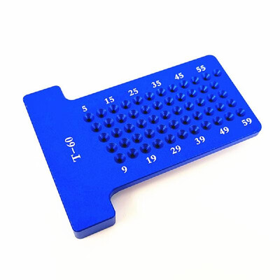 T-60 Hole Positioning Metric Measuring Ruler 5-60mm Straight Ruler T-ruler Marking Ruler Woodworking Ruler for Parallel Line Hole
T-60 Hole Positioning Metric Measuring Ruler 5-60mm Straight Ruler T-ruler Marking Ruler Woodworking Ruler for Parallel Line Hole