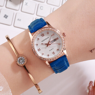 New authentic minimalist watches waterproof Caseton calendar for girls Korean leather diamond luminous Shi Ying watches
New authentic minimalist watches waterproof Caseton calendar for girls Korean leather diamond luminous Shi Ying watches