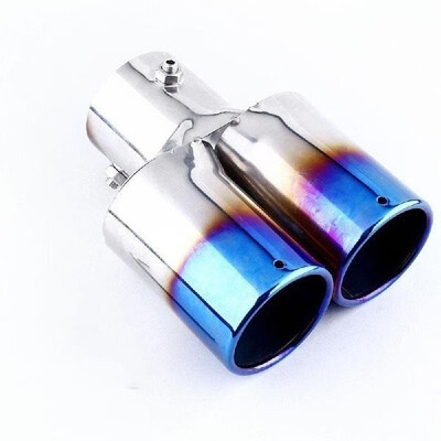 Universal Double Tube Silver Car Exhaust Muffler Vehicle Steel Tail Pipe Auto Refitting Accessory
Universal Double Tube Silver Car Exhaust Muffler Vehicle Steel Tail Pipe Auto Refitting Accessory