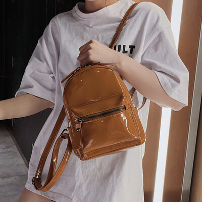 Ins foreign gas shoulder bag 2019 summer new patent leather simple wild high quality fashion mini backpack
Ins foreign gas shoulder bag 2019 summer new patent leather simple wild high quality fashion mini backpack