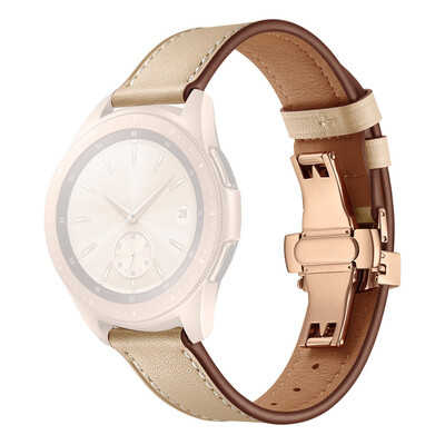 〖Follure〗Butterfly Buckle Leather Wrist Watch Strap Band For Samsung Active Watch 20mm RG
〖Follure〗Butterfly Buckle Leather Wrist Watch Strap Band For Samsung Active Watch 20mm RG