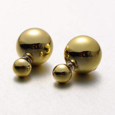 Electroplated Plastic Pearl Ball Stud Earrings LightKhaki 8155mm Pin 08mm
Electroplated Plastic Pearl Ball Stud Earrings LightKhaki 8155mm Pin 08mm