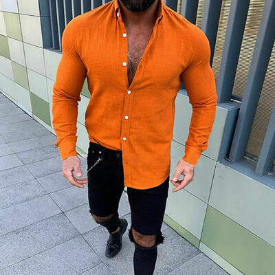 Mens Linen Long Sleeve Shirt Summer Cool Loose Casual V-Neck Shirts Tops -3XL
Mens Linen Long Sleeve Shirt Summer Cool Loose Casual V-Neck Shirts Tops -3XL