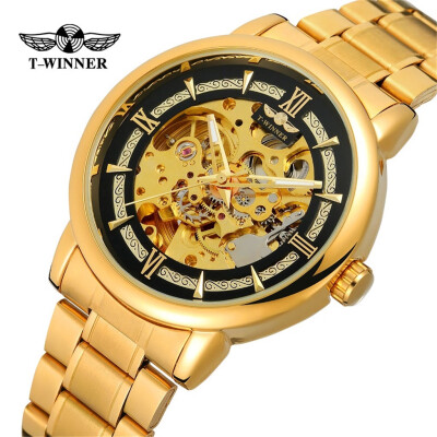Gobestart T-WINNER Hollow Luxury Design Business Fashion Mens Steel Belt Mechanical Watch
Gobestart T-WINNER Hollow Luxury Design Business Fashion Mens Steel Belt Mechanical Watch