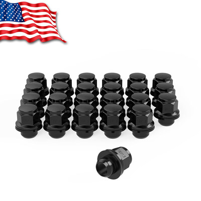 24 Lug Nuts Mag Seat 12x15 Black Fits Toyota Tacoma FJ Cruiser Tundra Sequoia
24 Lug Nuts Mag Seat 12x15 Black Fits Toyota Tacoma FJ Cruiser Tundra Sequoia