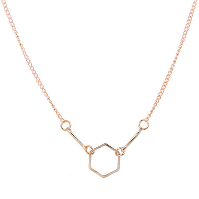New Gold-color Bones Spiritual Wisdom Hexagonal Alloy Clavicle Pendant Short Necklace
New Gold-color Bones Spiritual Wisdom Hexagonal Alloy Clavicle Pendant Short Necklace