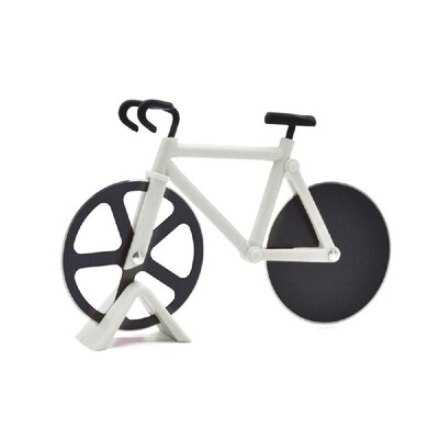 Stainless Steel Pizza Cutter Two-wheel Bicycle Shape Pizza Cutting Knife Pizza Tool Pizza Cutter White
Stainless Steel Pizza Cutter Two-wheel Bicycle Shape Pizza Cutting Knife Pizza Tool Pizza Cutter White