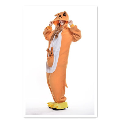 Cartoon kangaroo pajamas unisex pajamas suit cartoon pajamas men&women pajamas flannel animal pajamas
Cartoon kangaroo pajamas unisex pajamas suit cartoon pajamas men&women pajamas flannel animal pajamas