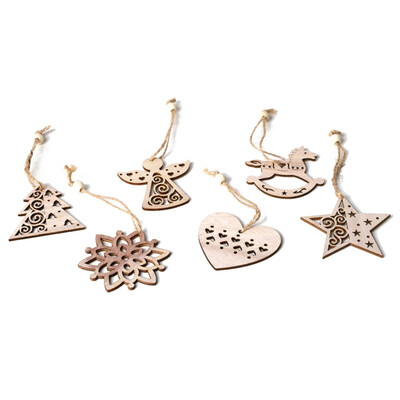 New Hot 6Pcs Christmas Snowflakes Wooden Pendants Ornaments for Xmas Tree Ornament Christmas Kids Gifts Party Decor
New Hot 6Pcs Christmas Snowflakes Wooden Pendants Ornaments for Xmas Tree Ornament Christmas Kids Gifts Party Decor