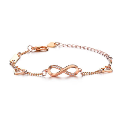 Light Luxury Woman Bracelet Elegant Ladies Infinity Symbol Bracelet Popular micro-inlaid zircon bracelets women
Light Luxury Woman Bracelet Elegant Ladies Infinity Symbol Bracelet Popular micro-inlaid zircon bracelets women