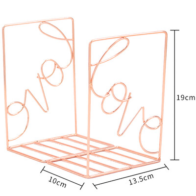 2Pcs Pair Creative Shape Metal Bookends Book Support Stand Desk Organizer for Office School&Home
2Pcs Pair Creative Shape Metal Bookends Book Support Stand Desk Organizer for Office School&Home