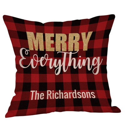 Tailored Merry Christmas Xmas Gift Plaid Throw Pillow Case Cover Cushion 18 x 18 Inch
Tailored Merry Christmas Xmas Gift Plaid Throw Pillow Case Cover Cushion 18 x 18 Inch