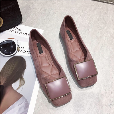 Bean shoes spring square head shallow mouth shoes Joker ladies gentle shoes fairy flat shoes
Bean shoes spring square head shallow mouth shoes Joker ladies gentle shoes fairy flat shoes
