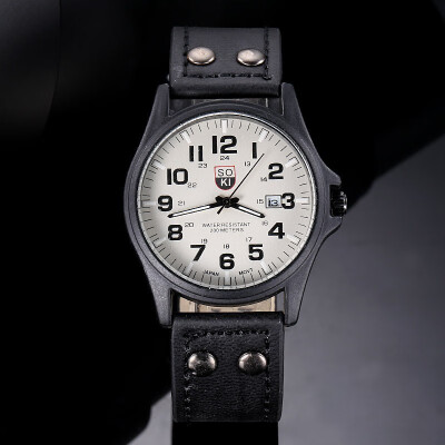 Hollow watch fashion mens PU belt non-mechanical watch student womens watch mechanical watch