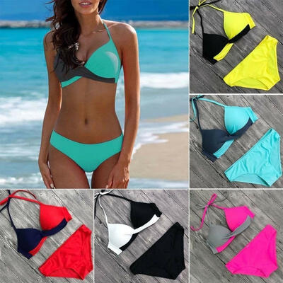 Bikini Set Women&39s Padded Swimwear Push-up Bra Swimsuit Beachwear Bathing Suit S-2XL 
Bikini Set Women&39s Padded Swimwear Push-up Bra Swimsuit Beachwear Bathing Suit S-2XL