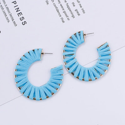 Flashbuy Boho Style Handmade Rattan Drop Earrings For Women Trendy Rafite Pendantes Bohemia Earrings Party Fashion Jewelry
Flashbuy Boho Style Handmade Rattan Drop Earrings For Women Trendy Rafite Pendantes Bohemia Earrings Party Fashion Jewelry