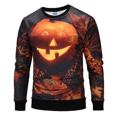 Autumn Winter Halloween Casual O-Neck Hoodies 3D Print Pumpkin Lamp Loose Sweatshirts For Men
Autumn Winter Halloween Casual O-Neck Hoodies 3D Print Pumpkin Lamp Loose Sweatshirts For Men