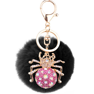 Keychain alloy studded spider hanging bag mobile phone accessories cute animal rex rabbit hair car pendant
Keychain alloy studded spider hanging bag mobile phone accessories cute animal rex rabbit hair car pendant