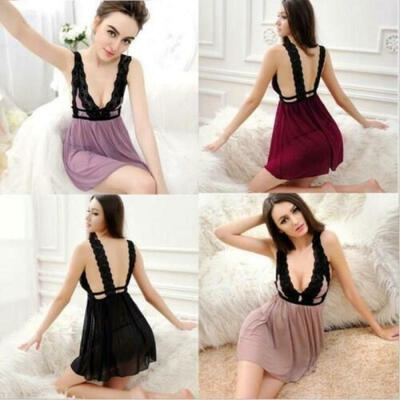Lingerie Lace Dress Babydoll Women&39s Underwear Nightwear Sleepwear Bodysuit
Lingerie Lace Dress Babydoll Women&39s Underwear Nightwear Sleepwear Bodysuit