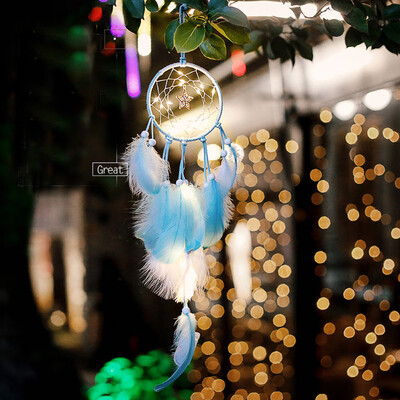 Gobestart Handmade Dreamcatcher Feathers Night Light Car Wall Hanging Room Home Decor BU
Gobestart Handmade Dreamcatcher Feathers Night Light Car Wall Hanging Room Home Decor BU