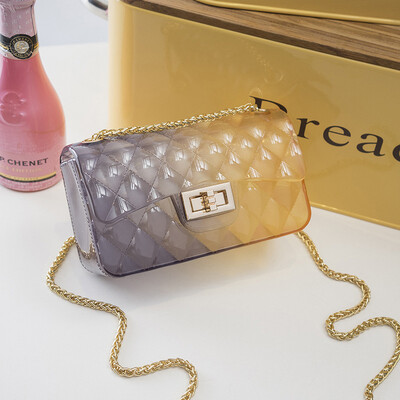 2019 spring bags new Korean fashion small square bag gradient jelly bag shoulder diagonal chain mini bags
2019 spring bags new Korean fashion small square bag gradient jelly bag shoulder diagonal chain mini bags