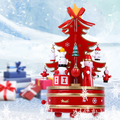 Siaonvr Merry-go-round Music Boxes Decoration Gifts Wooden Christmas Tree Xmas Toy Gift
Siaonvr Merry-go-round Music Boxes Decoration Gifts Wooden Christmas Tree Xmas Toy Gift