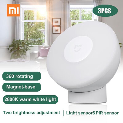 Xiao-mi LEDs LEDs Induction Night Light2 360 Degree Intelligent Human Body Sensor Adjustable Brightness
Xiao-mi LEDs LEDs Induction Night Light2 360 Degree Intelligent Human Body Sensor Adjustable Brightness