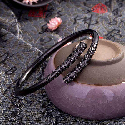 Wristband Vintage Wukong Gold Bar Spell Open Bracelet Rings Pure Copper 
Wristband Vintage Wukong Gold Bar Spell Open Bracelet Rings Pure Copper