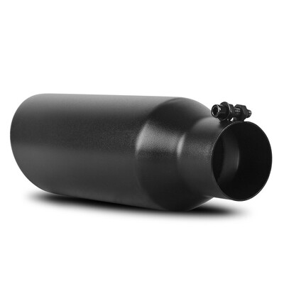 25 Inch Inlet Black Exhaust Tip25"x4"x12" Black Powder Coated Stainless Steel Exhaust Tip
25 Inch Inlet Black Exhaust Tip25"x4"x12" Black Powder Coated Stainless Steel Exhaust Tip