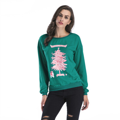 Tailored Christmas Women O-Neck Long Sleeve Print Headband Solid Color Sweatershirt
Tailored Christmas Women O-Neck Long Sleeve Print Headband Solid Color Sweatershirt