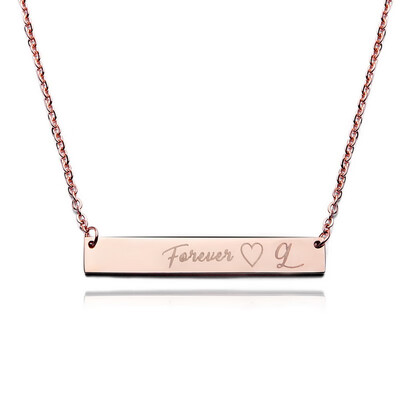 Rinhoo Hot Sale Fashion Women Stainless Steel Necklace Engraved Forever Love Square Pendant Necklace Jewelry Best Gift Wholesale 
Rinhoo Hot Sale Fashion Women Stainless Steel Necklace Engraved Forever Love Square Pendant Necklace Jewelry Best Gift Wholesale