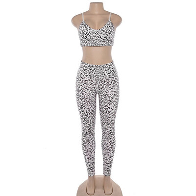 Women Workout 2 Piece Set Camisole Leggings Summer Crop Tank Tops Set Women Fitness Tracksuit Leopard Print Casual Womens
Women Workout 2 Piece Set Camisole Leggings Summer Crop Tank Tops Set Women Fitness Tracksuit Leopard Print Casual Womens
