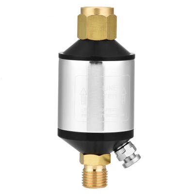 Greensen New Oil Water Separator Air Line Filter for Spray Gun Air Tools 14" NPT Inlet&Outlet
Greensen New Oil Water Separator Air Line Filter for Spray Gun Air Tools 14" NPT Inlet&Outlet