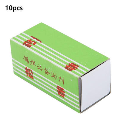 Greensen 10 Pcs High Transparent&Bright Color Rosin for Welding Removing Oxidized Coating
Greensen 10 Pcs High Transparent&Bright Color Rosin for Welding Removing Oxidized Coating