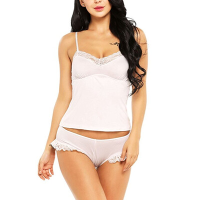 Toponeto New Women Sexy Girl Cute V-neck Lace Lingerie Sleepwear Camisole Pajamas Set
Toponeto New Women Sexy Girl Cute V-neck Lace Lingerie Sleepwear Camisole Pajamas Set