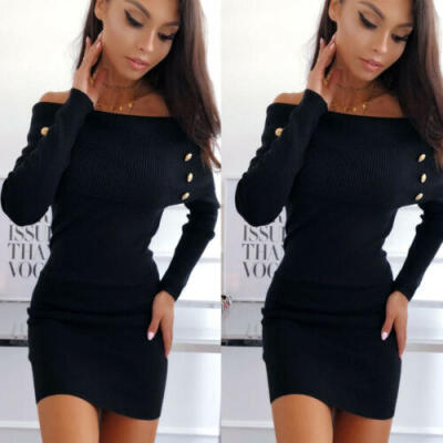 Fashion Women Long Sleeve Bodycon Casual Party Evening Cocktail Mini Club Dress
Fashion Women Long Sleeve Bodycon Casual Party Evening Cocktail Mini Club Dress