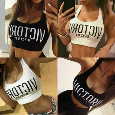 USA Women Workout Vest Sports Bra Stretch Run Gym Yoga Padded Fitness Tank Tops
USA Women Workout Vest Sports Bra Stretch Run Gym Yoga Padded Fitness Tank Tops