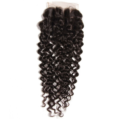UNice Hair Malaysian Curly Virgin Human Hair 4x4 Lace Closure Three part 
UNice Hair Malaysian Curly Virgin Human Hair 4x4 Lace Closure Three part
