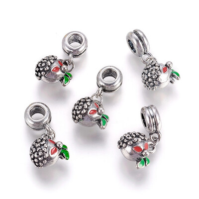 Alloy Enamel European Dangle Beads Large Hole Pendants Plant Antique Silver Colorful 27mm Hole 5mm Pendant 135x125x10mm
Alloy Enamel European Dangle Beads Large Hole Pendants Plant Antique Silver Colorful 27mm Hole 5mm Pendant 135x125x10mm