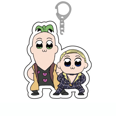 CAR-TOBBY Anime Jojos Bizarre Adventure Keychain Cartoon Figure Acrylic Pendant Backpack Key Ring
CAR-TOBBY Anime Jojos Bizarre Adventure Keychain Cartoon Figure Acrylic Pendant Backpack Key Ring