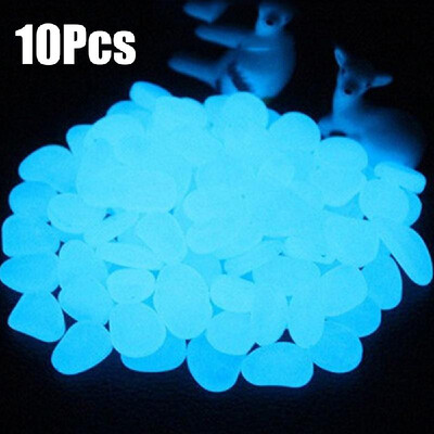 10pcs Glow in the Dark Garden Pebbles for Walkways Aquarium Decor Plants Luminous Stones
10pcs Glow in the Dark Garden Pebbles for Walkways Aquarium Decor Plants Luminous Stones